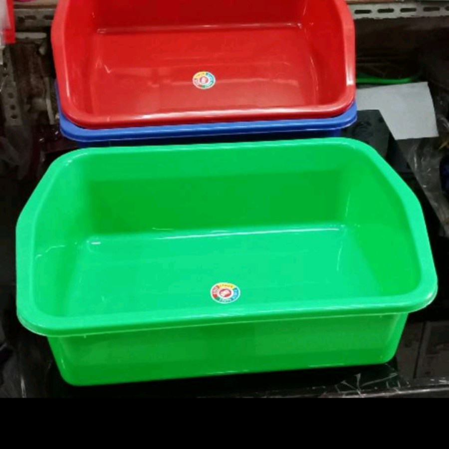 Bak/Baskom Segi 303 DX Komet Star plastik kotak tempat wadah cuci air
