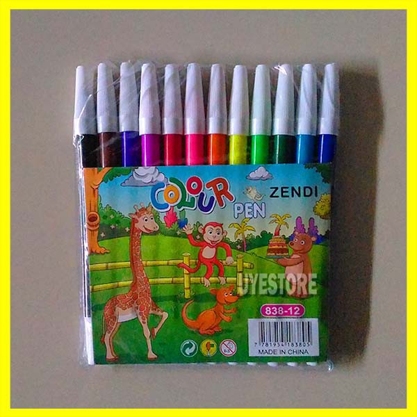 

UYS SPIDOL WARNA ZENDI COLOUR PEN Z0323A