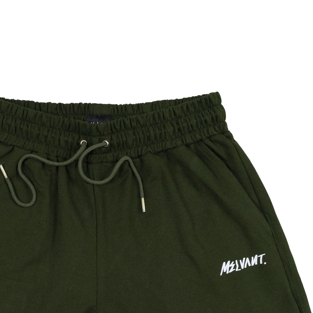 MFS LAURA GREEN ARMY - MELVANT TERRY SHORTPANT