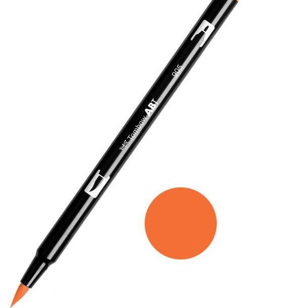 

(bdb-597) Tombow Dual Brush Pen ABT Brown & Orange Series / Tombow Spidol Dengan Dua Mata Kuas ##