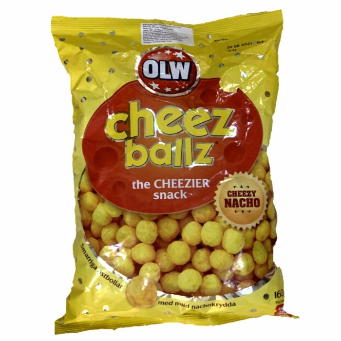 

⭐ COD ⭐ Olw Cheez Ballz 160 gram