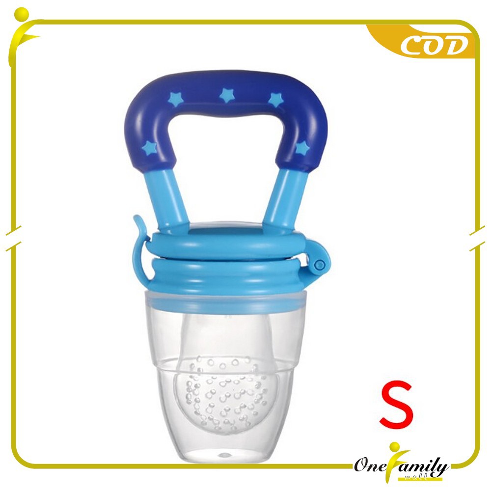 ONE-C44-45 Empeng Dot Buah Anak Bayi Baby Fruit Feeder Rattle Teether Kompeng Pacifier Gigitan Bayi-Empeng S