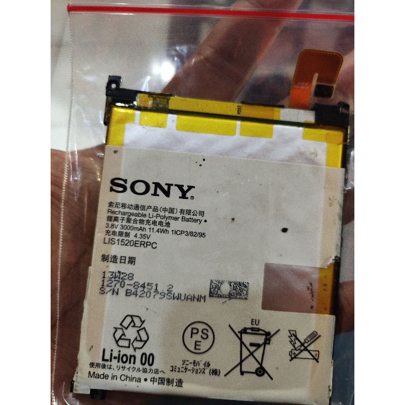 batre sony z ultra