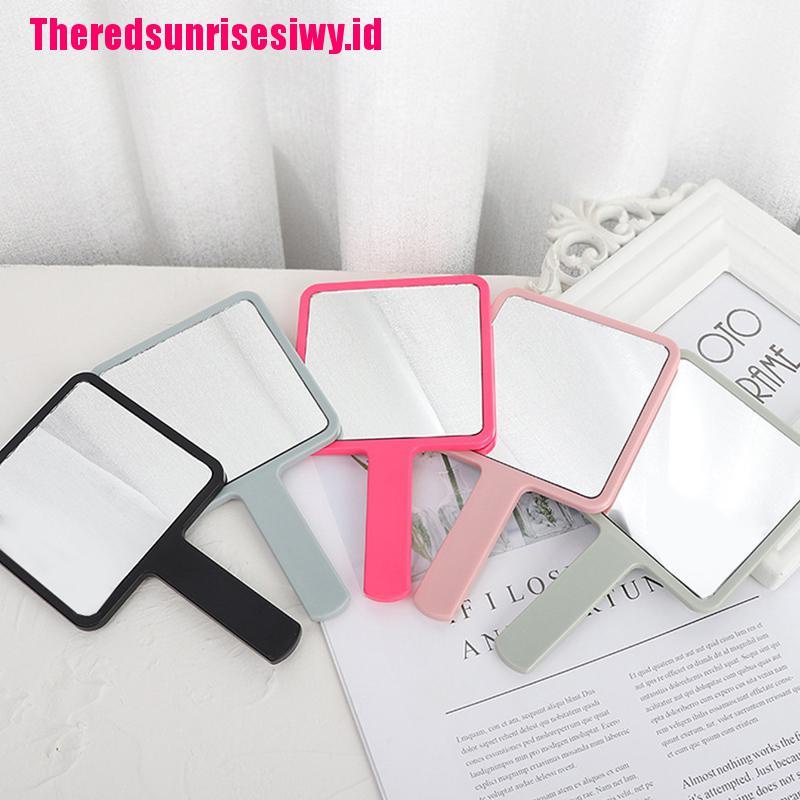 %Home &amp; living%%Handle Mirror Square Makeup Mirror Handheld Vanity Mirror Hand Mirror Makeup