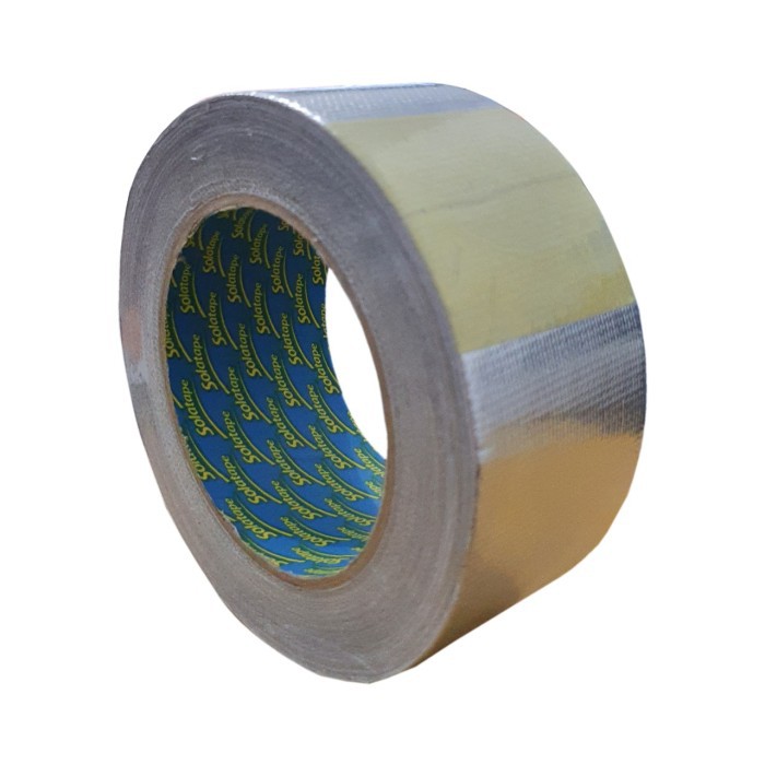 

Alumunium Fiberglass 48 MM x 25 METER - Fiberglass Tape - Tahan Api