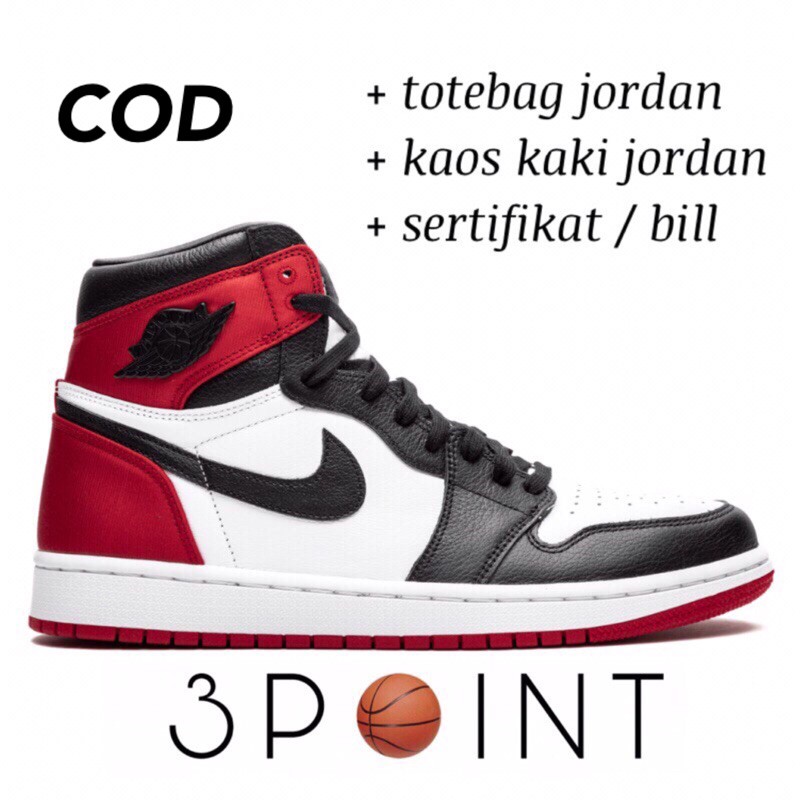 jordan 1 red and black og