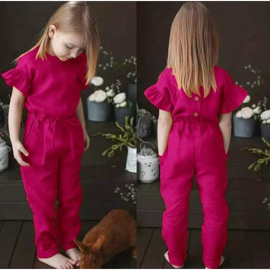 Jumsuit anak perempuan Jumsuit ilbe kids anak perempuan Setelan anak perempuan Baju anak perempuan 2-10 Tahun