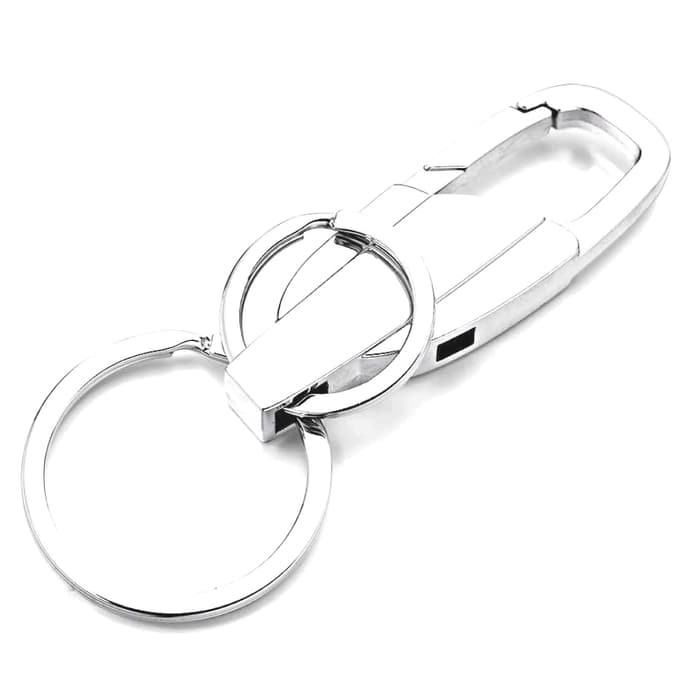 STAINLESS GANTUNGAN KUNCI KEY CHAIN STAINLESS STEEL EXCLUSIVE - GK824