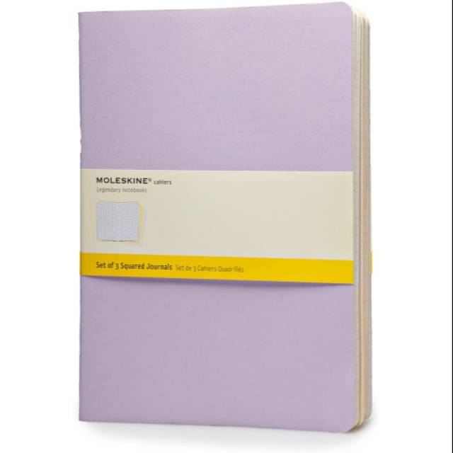 

Moleskine Cahiers Collection Squared Journals (isi 3pcs)