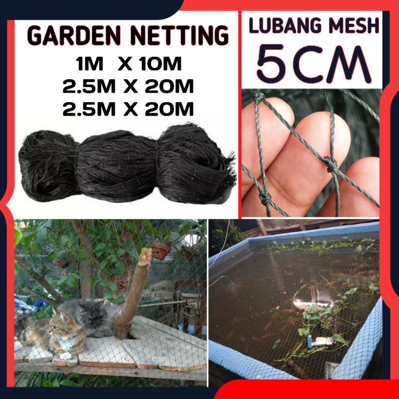 Jaring Pengaman Pagar/Jaring Pagar Ayam/Burung/Kolam Ikan/Jaring Pagar/Jaring Pengaman Pagar