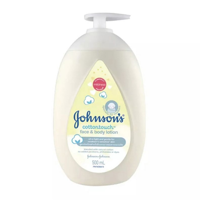 JOHNSON'S Baby Cottontouch Face &amp; Body Lotion l Milk and Rice Lotion 500mL