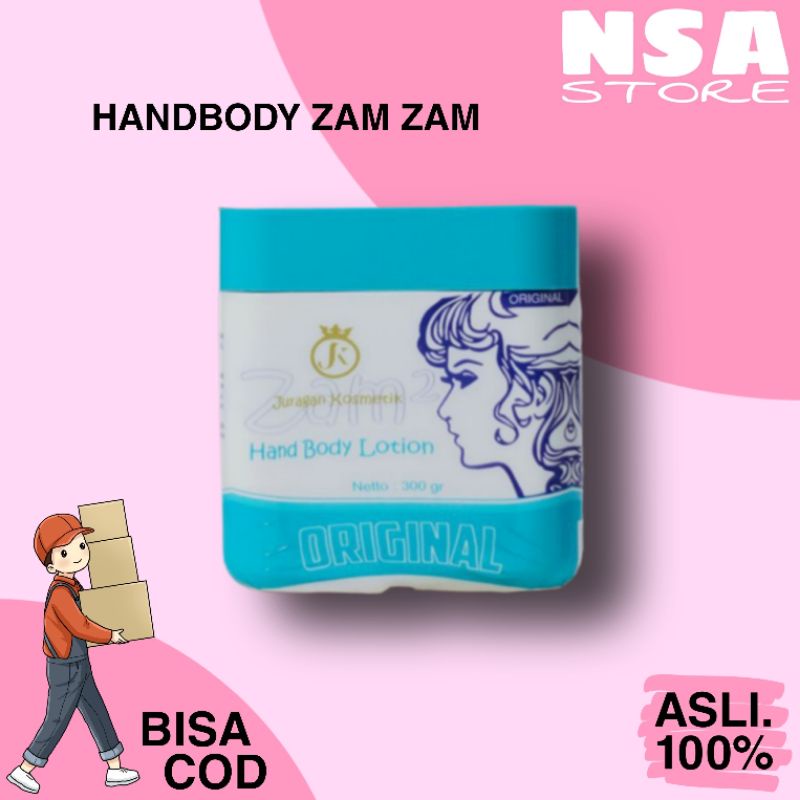 HB Handbody Zamzam JK Original Handbody Bpom / Lotion Zam2jk