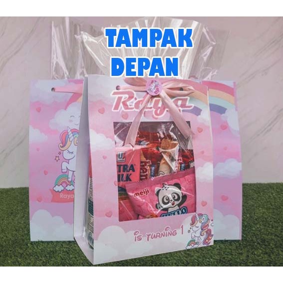 

packing untuk Snack Ulang Tahun Birthday/Bingkisan Ulang Tahun /Hampers Ultah