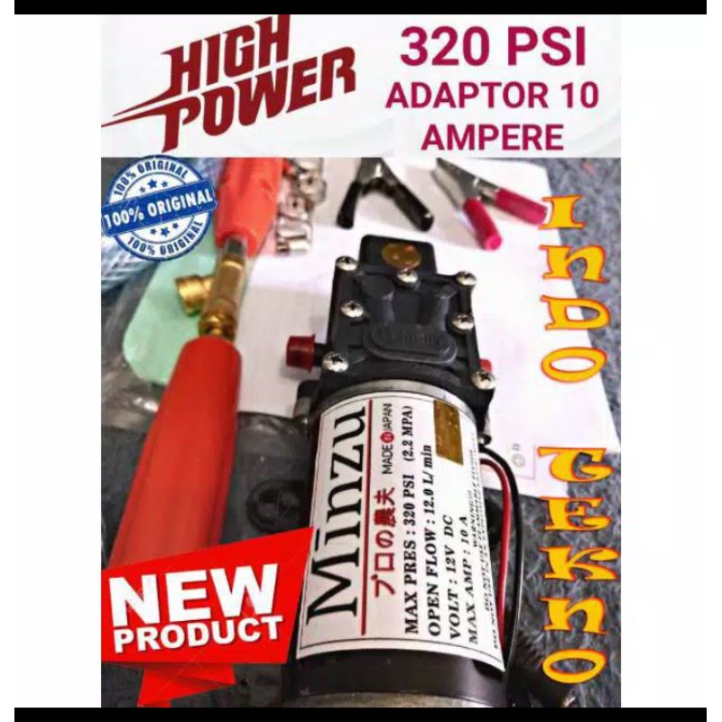 ALAT CUCI MOTOR 320PSI  TANPA GUN SPRAYER DAN SELANG
