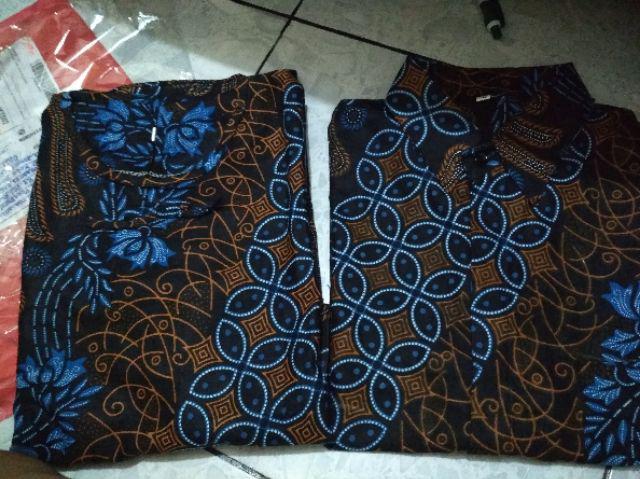 Maura Couple - Sania Ruffle Batik Couple Ori Ndoro Jowi Dnt Garansi Murah Dishopee