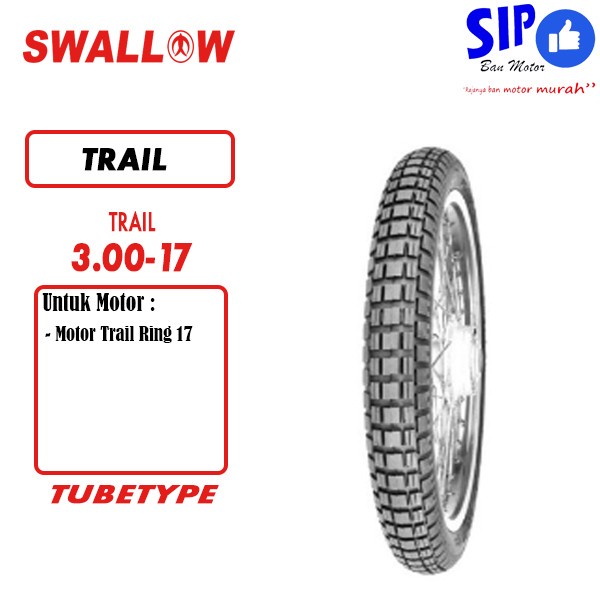 Ban Swallow Trail S209A 3.00/ 300 ring 17 Tubetype