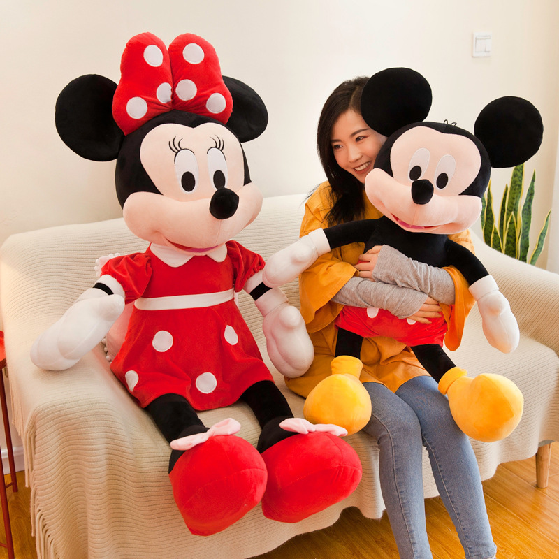 Mainan Boneka Plush Mickey Mouse Ukuran 50cm / 70cm Untuk Anak