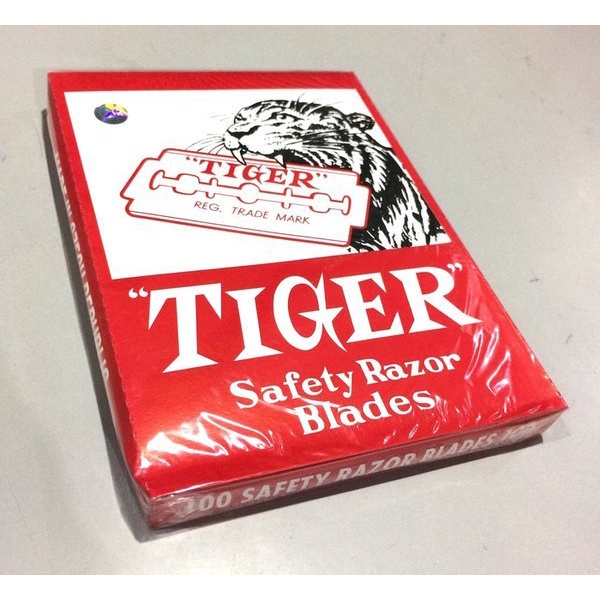 PROMO!! 1 kotak kecil silet quick tiger isi 10 biji silet