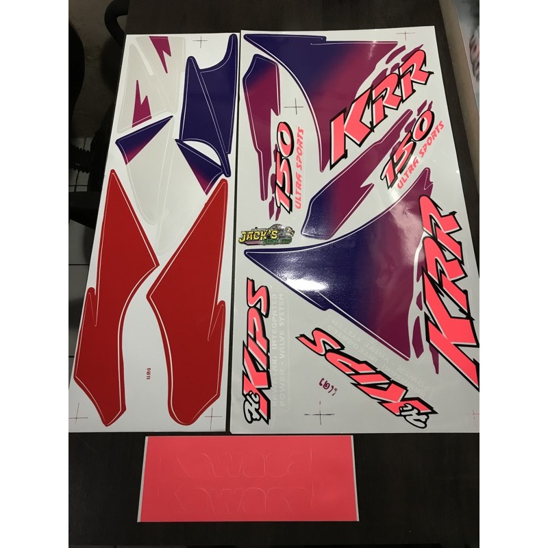 striping krr 150 ninja krr ssr ultrasport original thailand