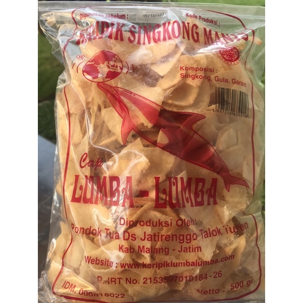 

Keripik Singkong Lumba-lumba 500gr