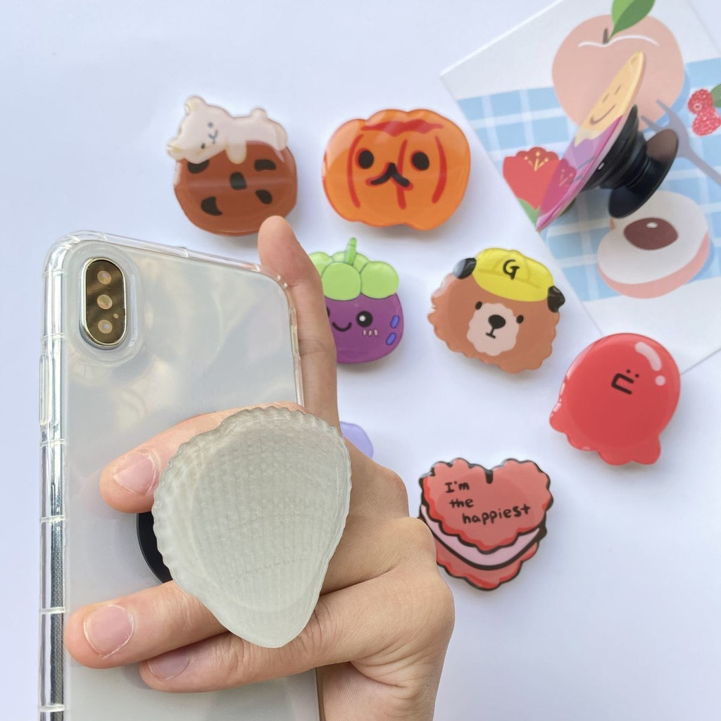 Popsocket 3d Karakter Bts Popsocket Bahan Pvc Motif Kartun Termurah Part