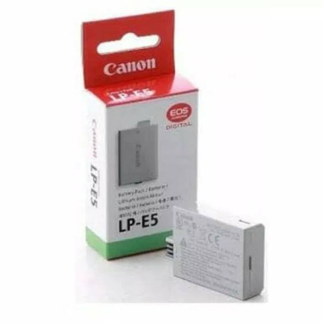 Baterai Canon LP-E5 for Kamera Canon EOS 450D 500D 1000D dan Kiss X 2
