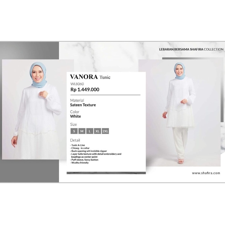 Shafira Atasan Vanora Tunik