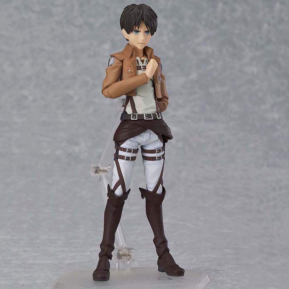 Lanfy Mainan Action Figure Levi Ackerman Bahan PVC Untuk Dekorasi Rumah Attack on Titan