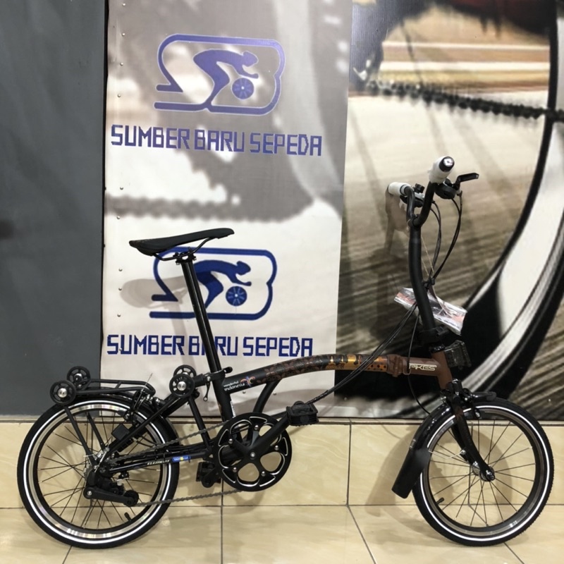 SEPEDA LIPAT ELEMENT PIKES GEN 2 16 INCH CENTRAL JAVA EDISI NUSANTARA