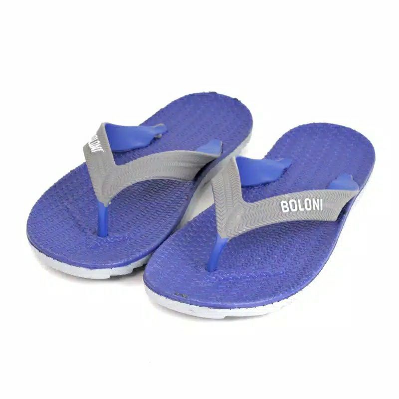 Boloni Sandal Jepit Pria Dewasa Casual Flip Flop Full Karet Murah Nyaman Kekinian (Tiger)