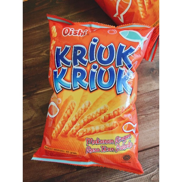 

Oishi Kriuk Kriuk Ikan Balado