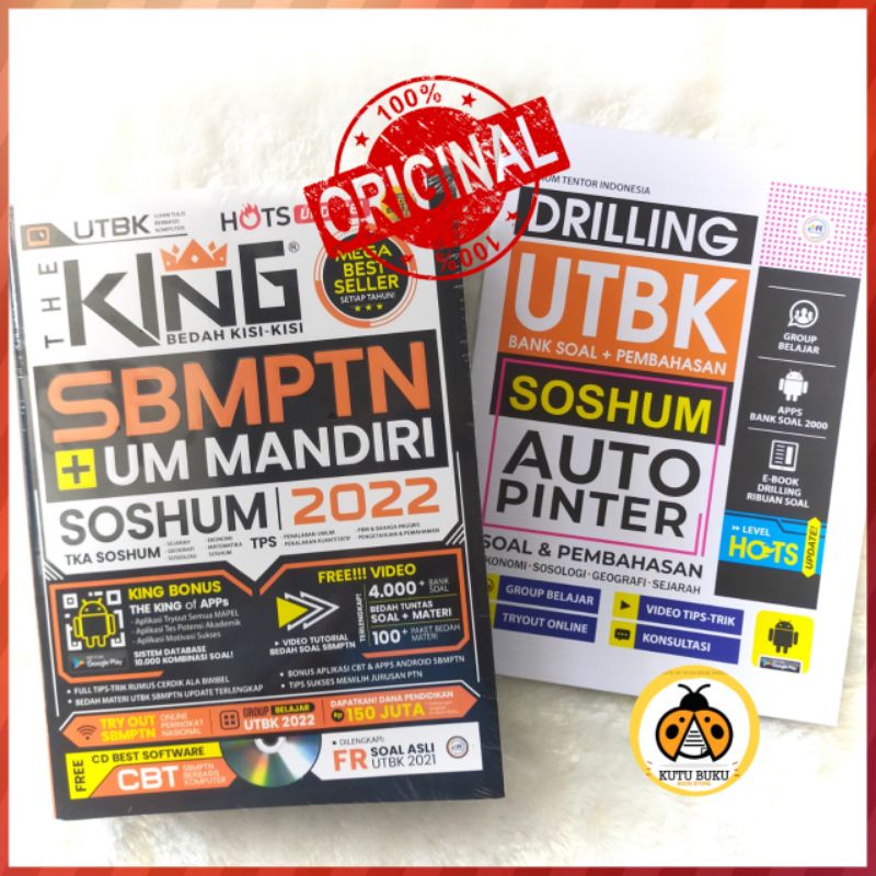 The King SBMPTN UM MANDIRI SOSHUM 2022 + Drilling UTBK SOSHUM - Forum Edukasi [ Original ]