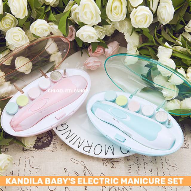 Kandila Baby's Electric Manicure Set Nail Trimmer