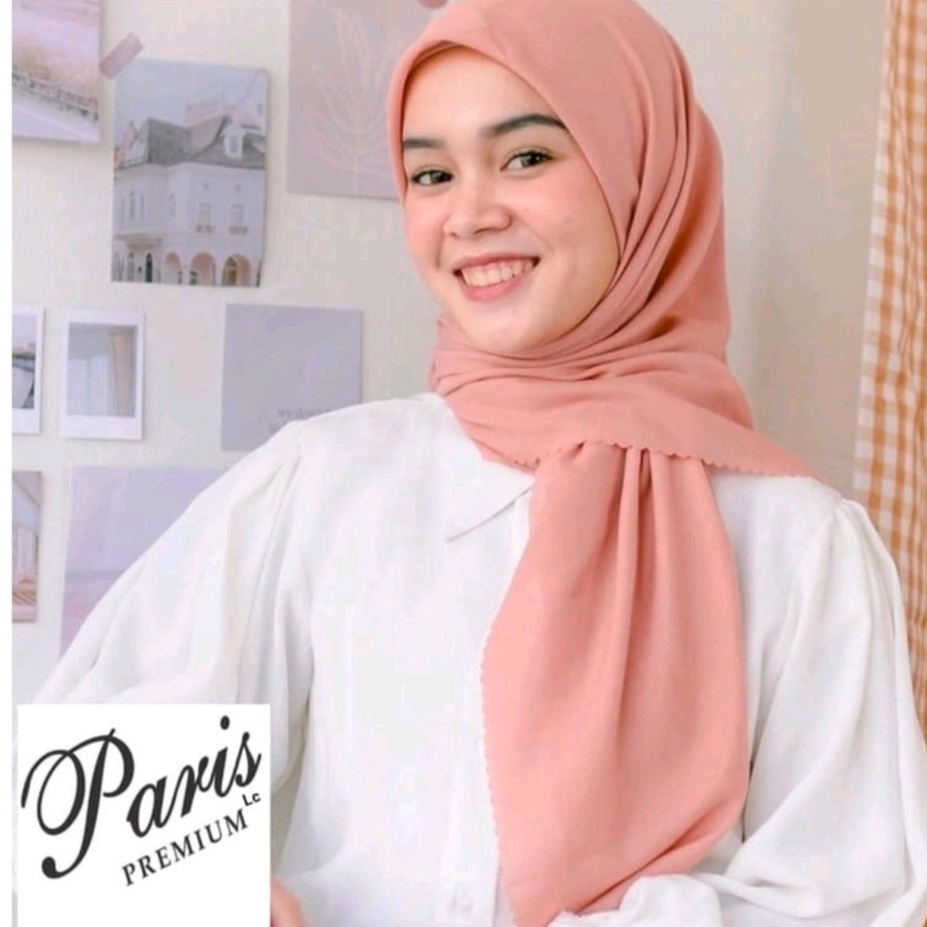 READY!!Paris Premium/Hijab Paris Premium LC/Hijab Segi4 Paris Premium