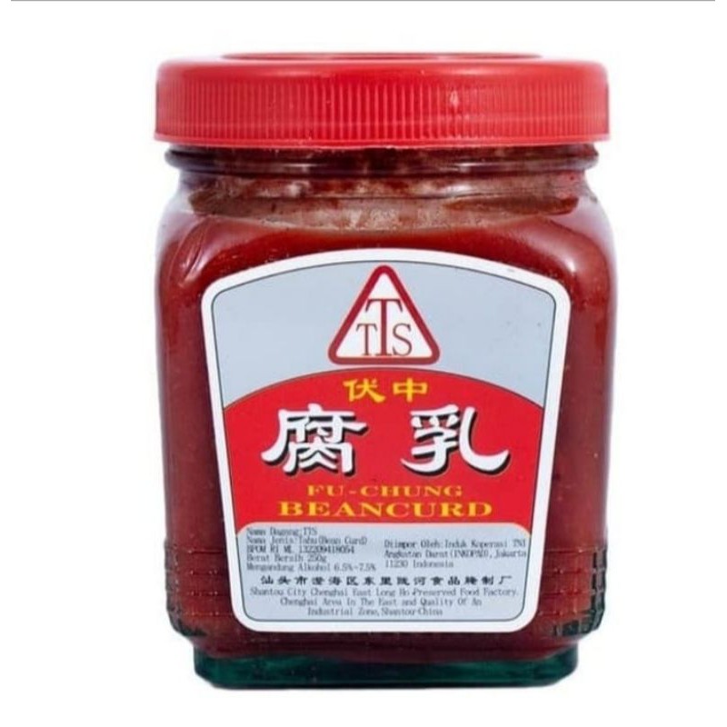 

TTS Fu Chung Beancurd - Tahu Merah 250 gram