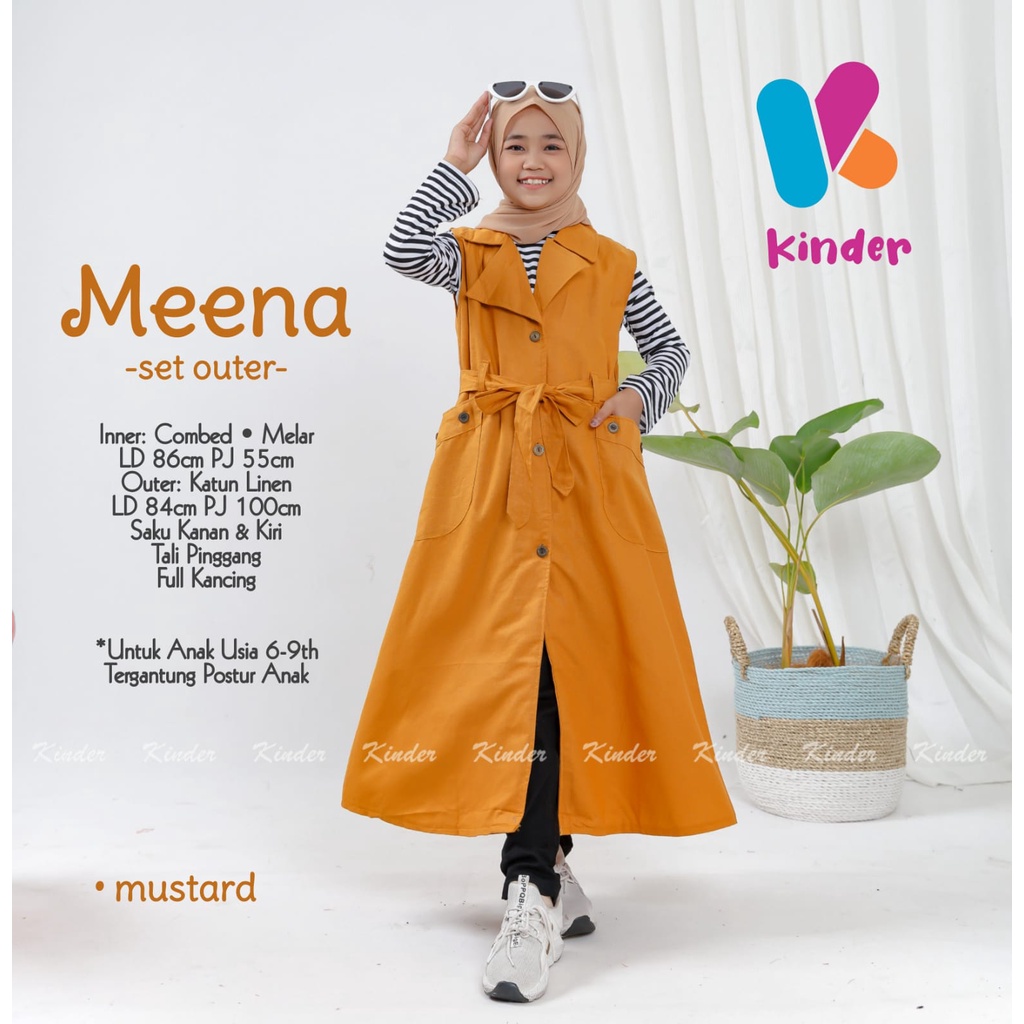 Overall Anak Perempuan Outer Set Anak Cewek Remaja Tanggung Overal Katun Bahan