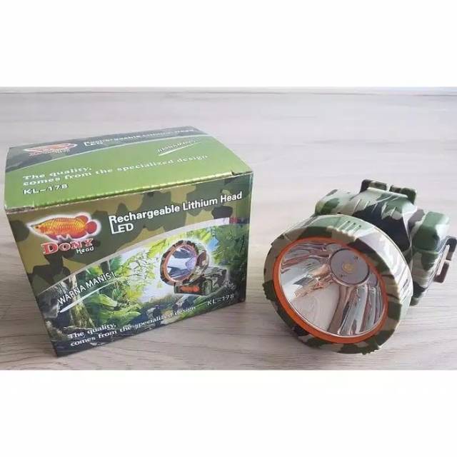 Senter kepala KL 178 headlamp dony