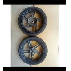 Velg Racing Depan Belakang New Honda Beat + Ban Original
