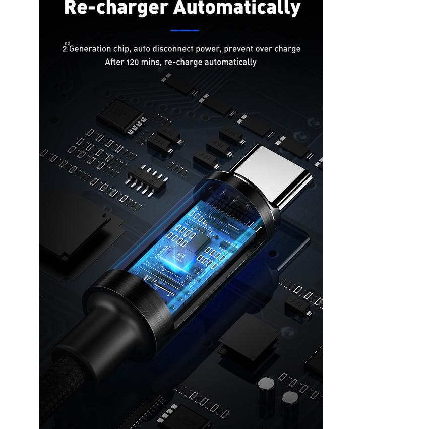 MCDODO Charger Samsung A50 ,A51 ,A52 USB Type C FAST Charging AUTO DISCONNECT 15W-33W QC3.0