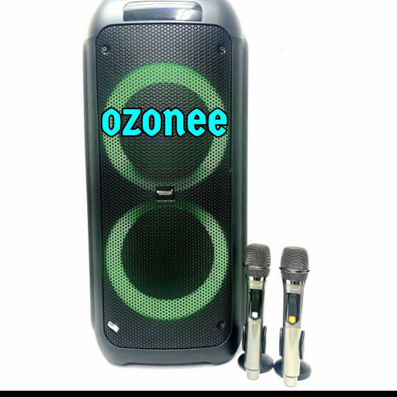 SPEAKER PORTABLE AIWA WAS 208LA DOUBLE WOOFER 8 IN SUPERBASS ORIGINAL