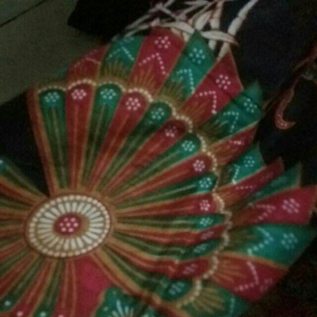 Batik Dolby Dolbi Dobby Doby Tenun Sutra Tulis Katun Atbm Baron Atasan Batik Wanita Sogan Srg308