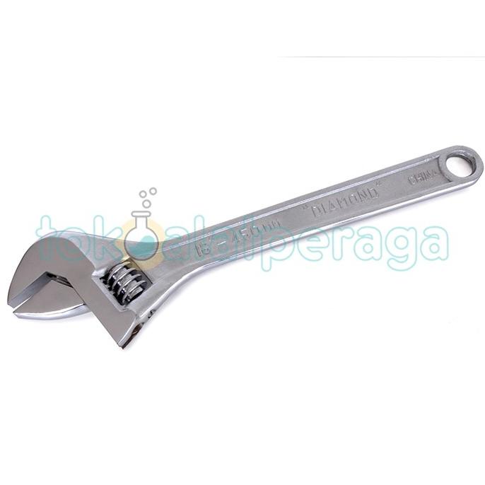 Kunci Inggris 18 inci merek diamond/ Adjustable Wrench 18 inch diamond