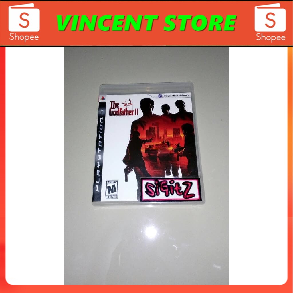 Original bd PS3 kaset game THE GODFATHER 2 / THE GODFATHER II