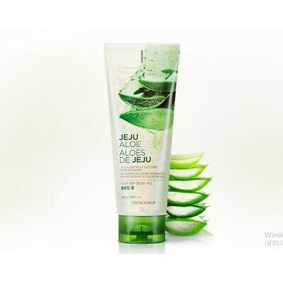 The Face Shop Jeju Aloe Fresh Soothing Foam Cleanser 150ml