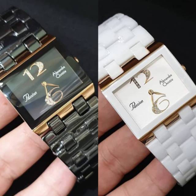 Jam Tangan Alexander Christie  2881 / 2562 AC 2562 / 2881 Tali Stainless Mesin Baterai Original