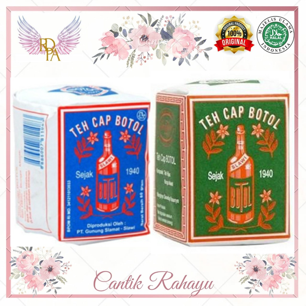 

Teh Cap Botol Slawi 80 gr - Teh Botol Slawi Seduh Teh Melati - Teh Legend