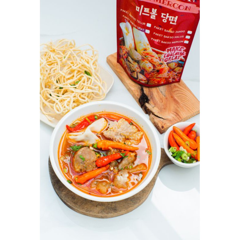 

PAKET BAKSO SOUN JANDO KUAH MERCON (BAKSO SOUN BU YULI)