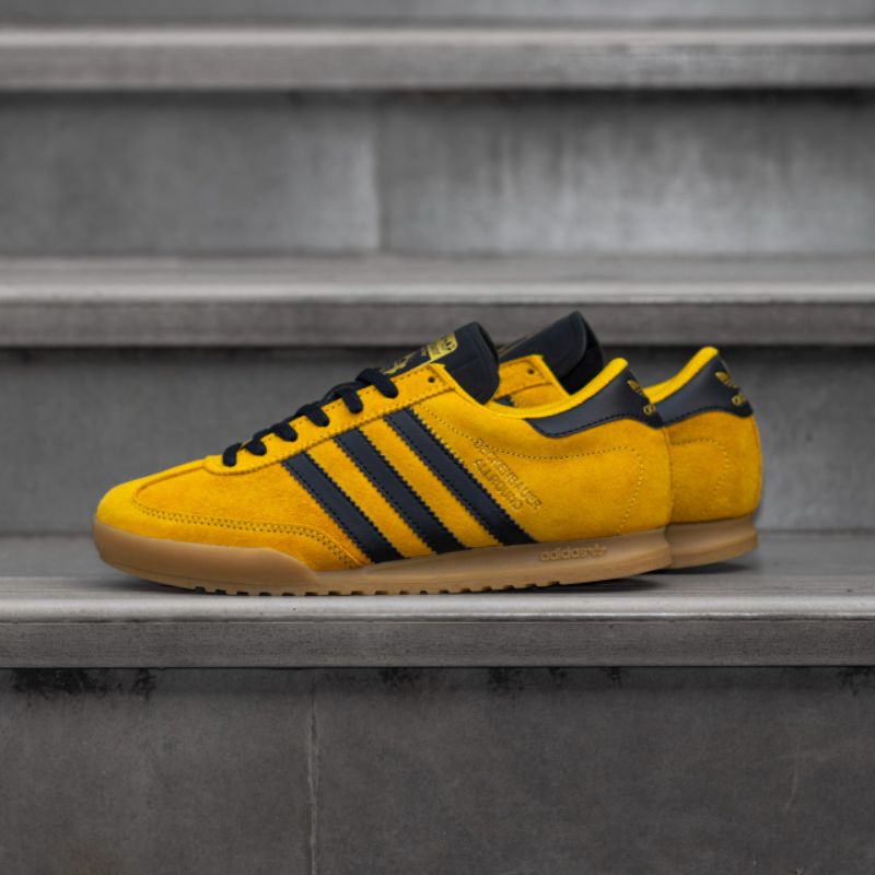 ADIDAS BECKENBAUER ALLROUND YELLOW BLACK SOL GUM ORIGINAL / SNEAKERS PRIA