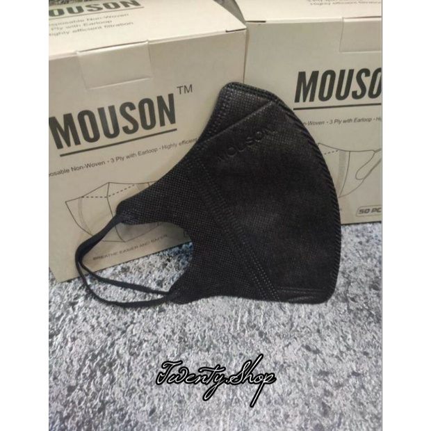 Masker Duckbill Hitam Mouson
