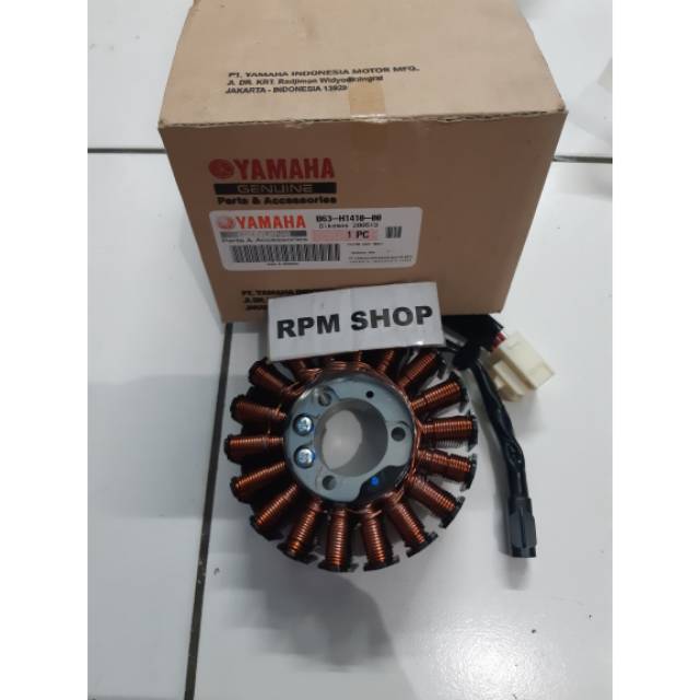 Spul Magnet-Stator Assy Yamaha Aerox 155-Lexi 125 Asli B63-H1410-00